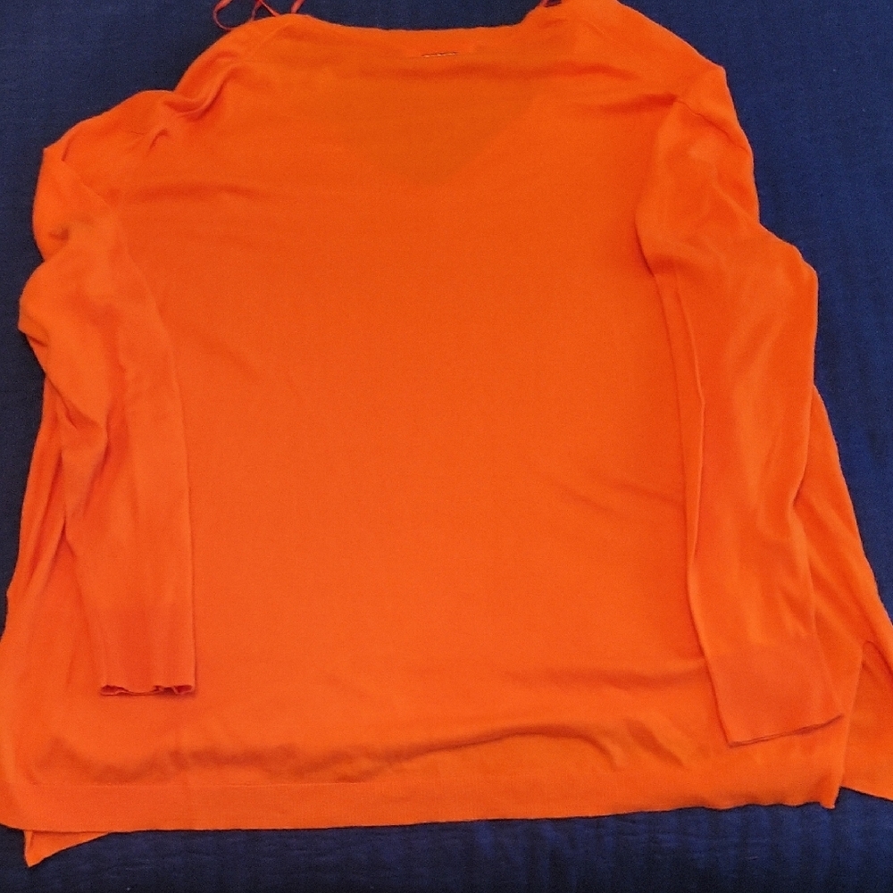 Michael Kors Bold Orange Sweater - image 4